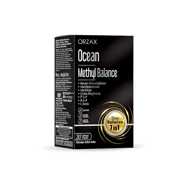 Ocean Methyl Balance 7in1 30 Kapsül Takviye Edici Gıda - 1