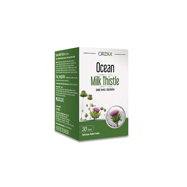 Ocean Milk Thistle 300mg 30 Kapsül Takviye Edici Gıda - 1