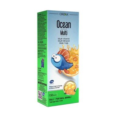 Ocean Multi Şurup Ballı-Portakal Aromalı 150ml - Ocean