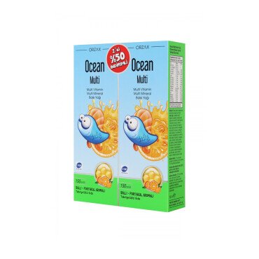 Ocean Multi Şurup Ballı-Portakal Aromalı 2x150 ml - Ocean