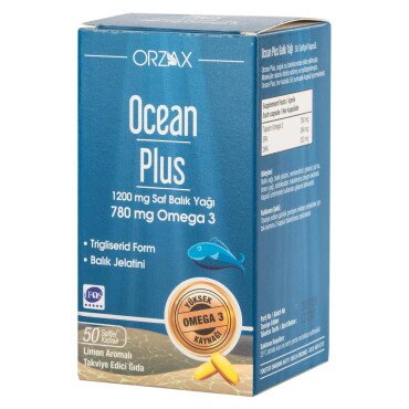 Ocean Plus Omega 3 780mg 50 Kapsül - Ocean