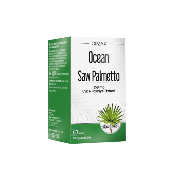 Ocean Saw Palmetto 350mg Takviye Edici Gıda 60 Kapsül - 1