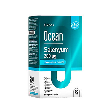 Ocean Selenyum 200mcg Takviye Edici Gıda 60 Tablet - Ocean