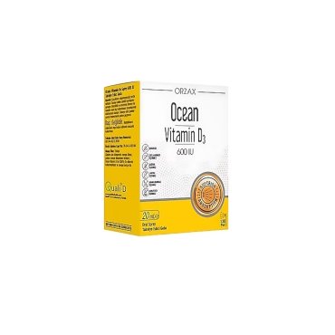 Ocean Vitamin D3 600 IU Oral Spray 20ml - Ocean