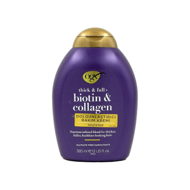 Ogx Biotin & Collagen Dolgunlaştırıcı Bakım Kremi 385ml - ORGANIX