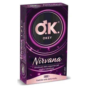 Okey Nirvana 10 Adet Prezervatif - Okey