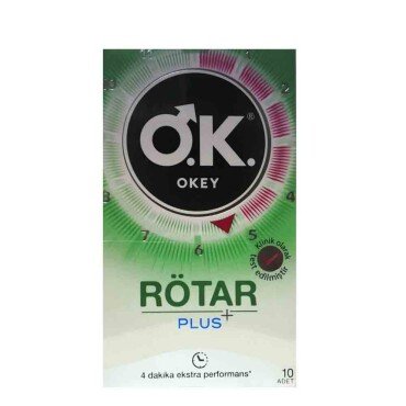 Okey Rötar Plus 10 Adet - Okey