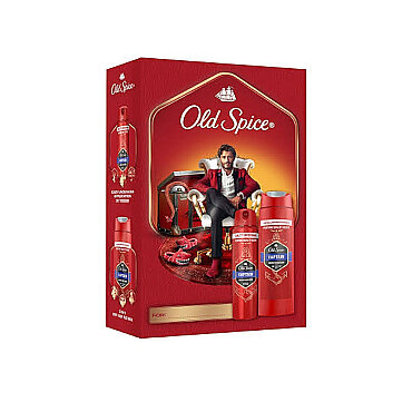 Old Spice Captain Gentleman Seti Duş Jeli 250 ml + - Old Spice