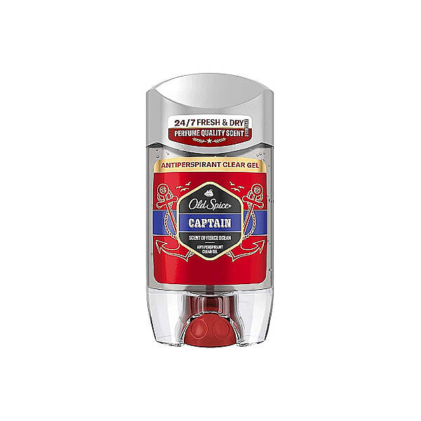 Old Spice Captain Terlemeyi Önleyici Şeffaf Jel 70ml - 1