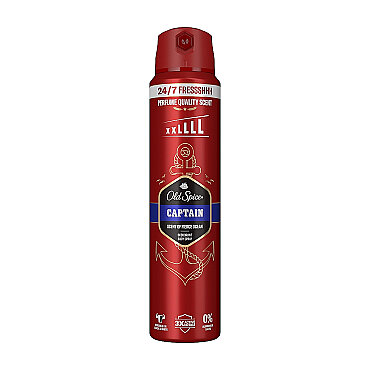 Old Spice Captain XL Erkek Deodorant Spreyi 250ml - Old Spice