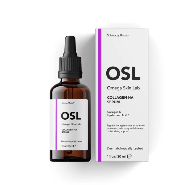 Omega Skin Lab Collagen-HA Yaşlanma Karşıtı Serum 30 ml - 1