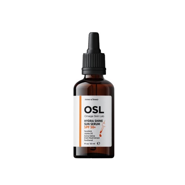 Omega Skin Lab Hydra Shine Sun SPF50 Güneş Koruyucu Nemlendirici Serum 30 ml - 1