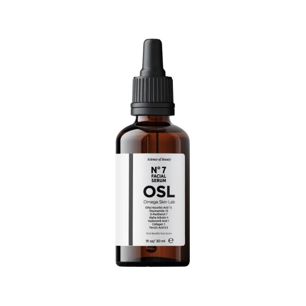Omega Skin Lab No:7 Facial Yüz Bakım Serumu 30 ml - 1