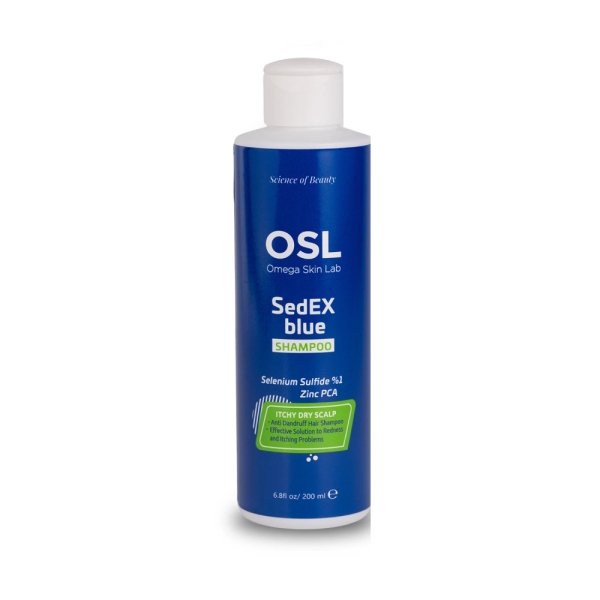 Omega Skin Lab SedEX Blue Kepeğe Karşı Etkili Bakım Şampuanı 200 ml - 1