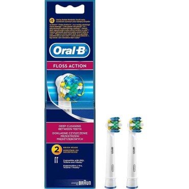 Oral-B Floss Action Yedek Fırça Başlığı 2 Adet - Oral-B