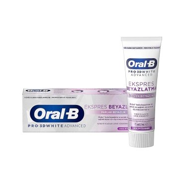 Oral-B Pro-3D White Advanced Ekspres Beyazlatma Diş Macunu 75ml - Oral-B