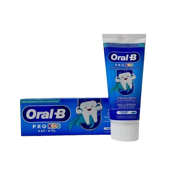 Oral-B Pro-Kids Güçlü Dişler Diş Macunu 50ml - 1