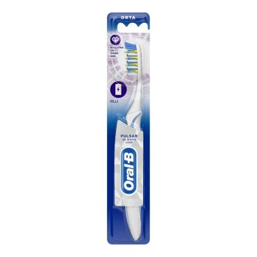 Oral-B Pulsar 3d White Luxe Pilli Diş Fırçası Orta - Oral-B