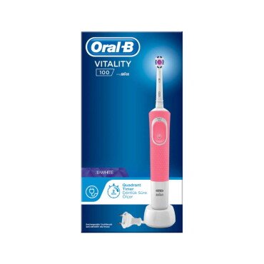 Oral-B Vitality 100 3D White Şarj Edilebilir Diş Fırçası - Oral-B