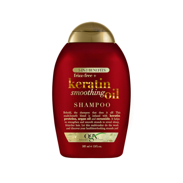 Organix Keratin Smoothing Oil Yağlı Kabarma Karşıtı Şampuan 385 ml - 1