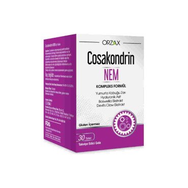 Orzax Cosakondrin Nem 30 Tablet - Orzax
