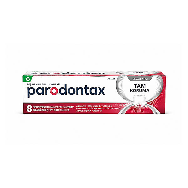 Parodontax Tam Koruma Beyazlatıcı Diş Macunu 75ml - 1