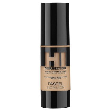 Pastel High Coverage Liquid Foundation 406 30ml - Pastel