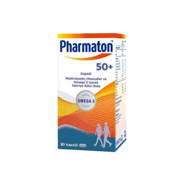 Pharmaton 50+ Omega 3 30 Kapsül - Pharmaton