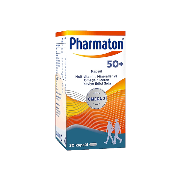 Pharmaton 50+ Plus Takviye Edici Gıda 30 Kapsül - 1