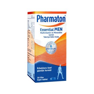 Pharmaton Essential Men Erkeklere Özel Günlük Formül 30 Tablet - Pharmaton