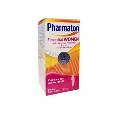 Pharmaton Essential Women Kadınlara Özel Günlük Formül 30 Tablet - Pharmaton