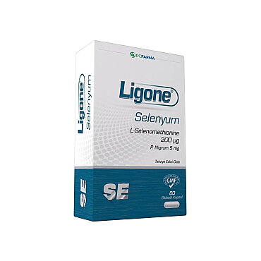 Ligone Selenyum Takviye Edici Gıda 60 Bitkisel Kapsül - RC Farma