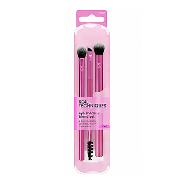 Real Tecniques Eye Shade + Blend Set RT-1529 Gölgelendirme ve Far Karıştırma Fırça Seti - Real Techniques