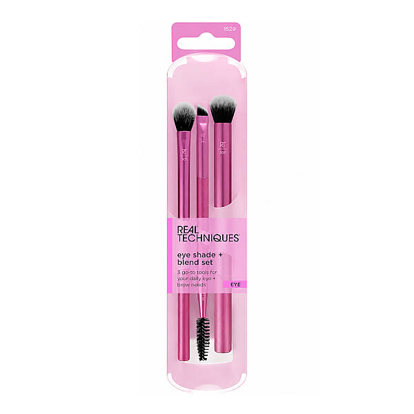 Real Tecniques Eye Shade + Blend Set RT-1529 Gölgelendirme ve Far Karıştırma Fırça Seti - 1