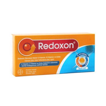 Redoxon Efervesan Üçlü Etki 2x15 Tablet - Redoxon