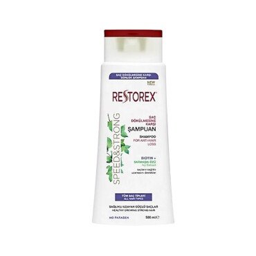 Restorex Speed and Strong Saç Dökülmesine Karşı Şampuan 500ml - Restorex
