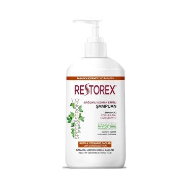 Restorex Speed and Strong Sağlıklı Uzama Etkili Şampuan 1000ml Kuru ve Yıpranmış Saçlar - Restorex