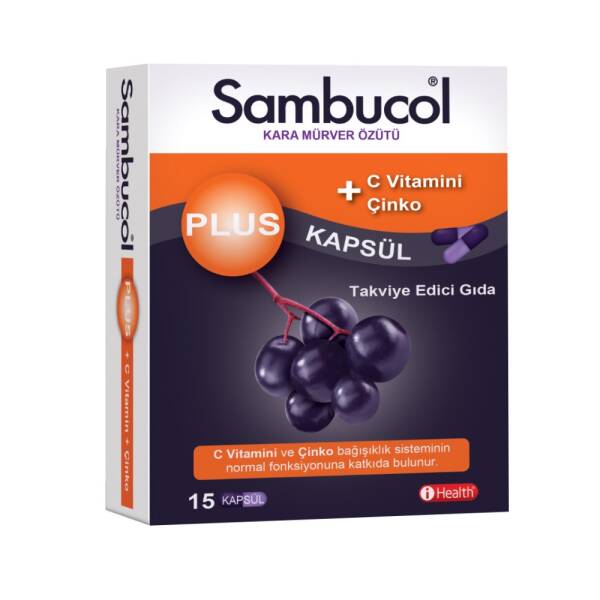 Sambucol Plus 15 Kapsül - 1