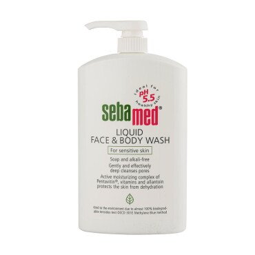 Sebamed Liquid Face and Body Wash 1000ml - Sebamed