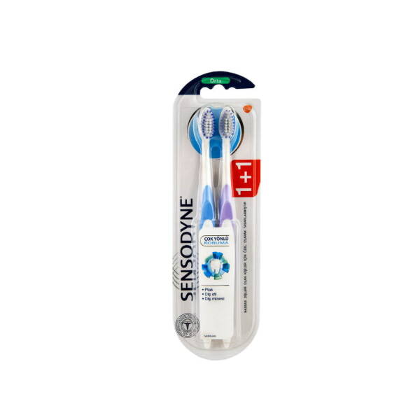 Sensodyne Çok Yönlü Koruma 1+1 Diş Fırçası Orta - 1