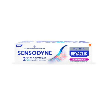 Sensodyne Klinik Beyazlık Diş Lekelerine Karşı Diş Macunu 75 ml - Sensodyne