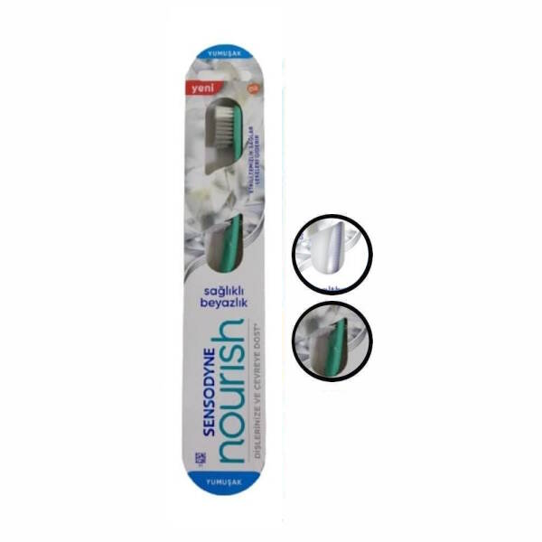 Sensodyne Nourish Sağlıklı Beyazlık Diş Fırçası Yumusak - 1