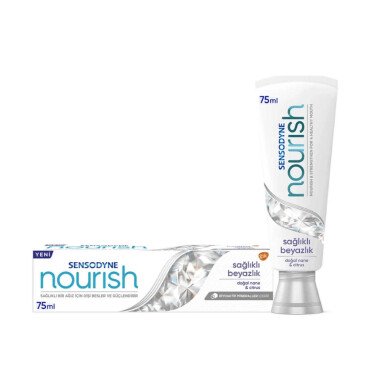 Sensodyne Nourish Sağlıklı Beyazlık Diş Macunu 75ml - Sensodyne