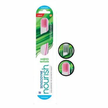 Sensodyne Nourish Sağlıklı Temizlik Diş Fırçası Yumuşak - Sensodyne