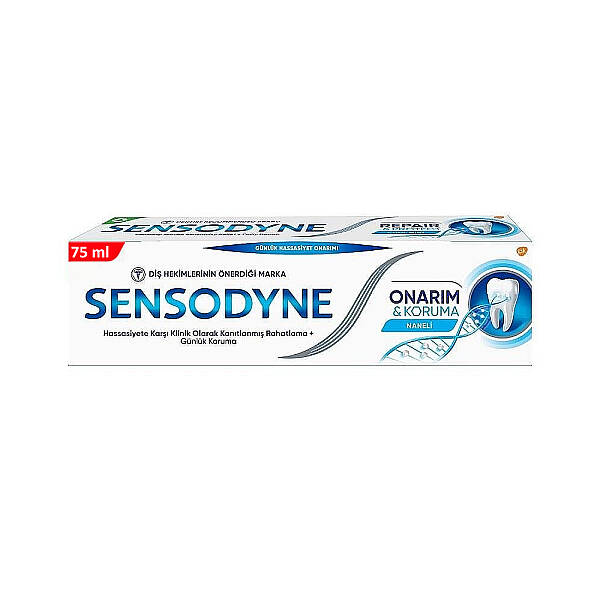 Sensodyne Onarım & Koruma Naneli Diş Macunu 75ml - 1