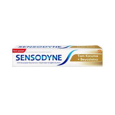 Sensodyne Tam Koruma ve Beyazlatıcı Diş Macunu 75ml - Sensodyne