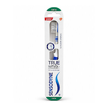 Sensodyne True White Palk & Leke Temizliği Orta Sert Diş Fırçası - Sensodyne