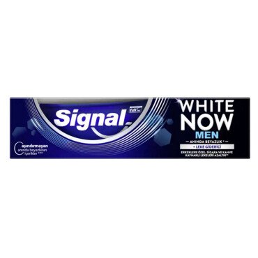 Signal White Now Erkek Leke Giderici Diş Macunu 75ml - Signal