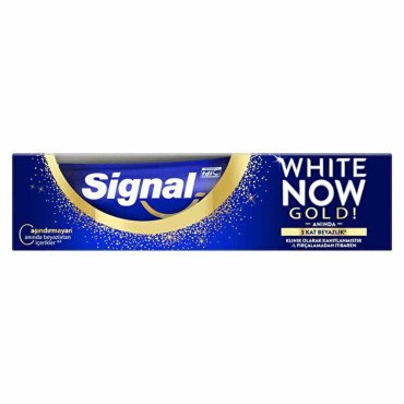Signal White Now Gold Diş Macunu 75ml - Signal