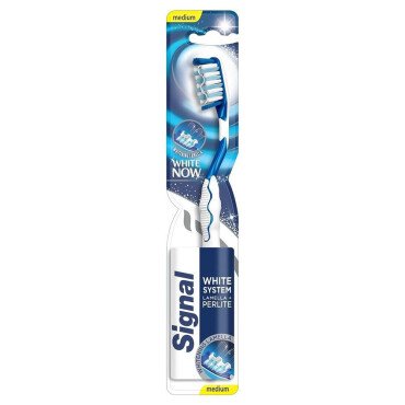 Signal White System Lamella + Perlite Diş Fırçası Medium - Signal